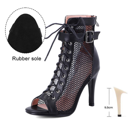 Harmelle PU - Stiletto Ankle Boots