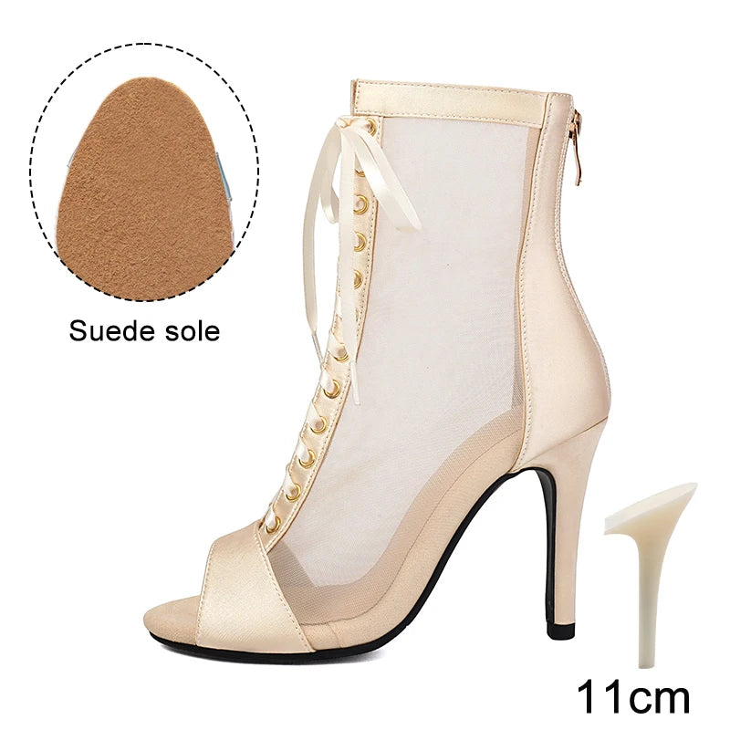 Heliora - Stiletto Ankle Boots