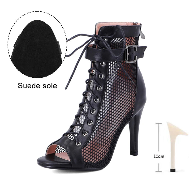 Harmelle PU - Stiletto Ankle Boots