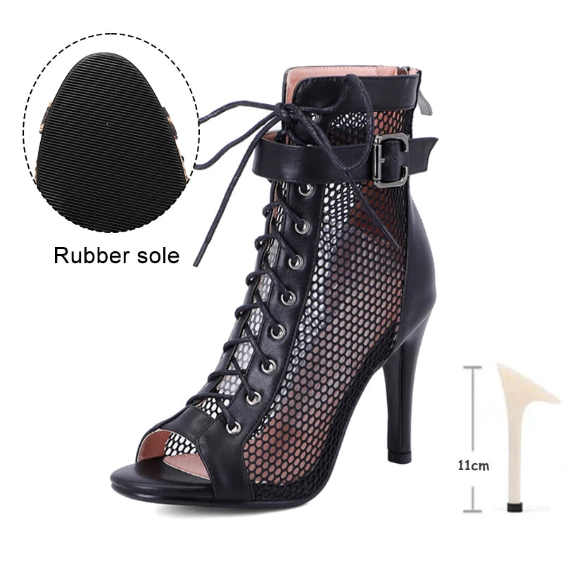 Harmelle PU - Stiletto Ankle Boots